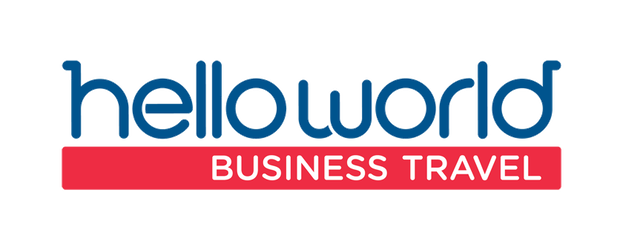 Logo of Helloworld Travel Ltd (ASX:HLO), a leading Australian & New Zealand travel distribution company, comprising retail travel networks, corporate travel management services, destination management services (inbound), air ticket consolidation, wholesale travel services, and online operations.
