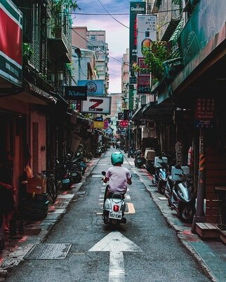 Alley in Taipei
