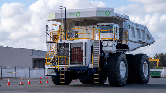 Fortescue Future Industries mining truck